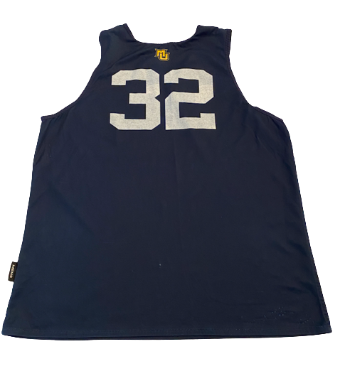 Darryl Morsell Marquette Basketball SIGNED Exclusive Reversible Practice Worn Jersey (Size XL)