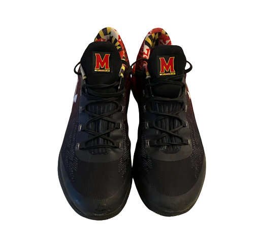 Darryl Morsell Maryland Basketball Team Issued Shoes (Size 14)