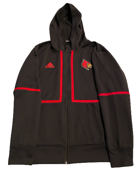 Mitch Hall Louisville Football Team Issued Jacket (Size L)