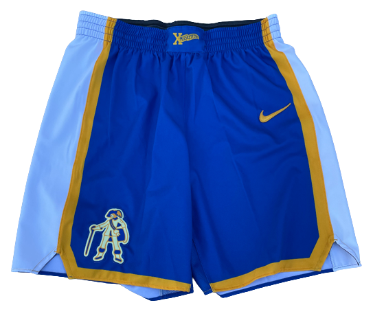 Ramon Singh Xavier Basketball Alternate Game Issued Shorts (Size L)