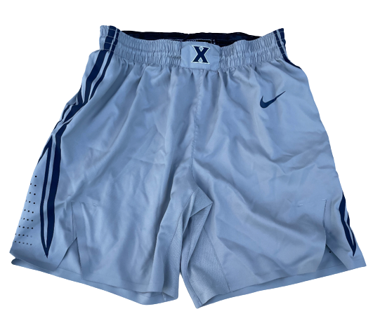 Ramon Singh Xavier Basketball 2020-2021 Game Issued Shorts (Size 38)