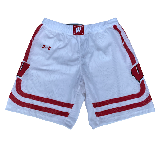 Brad Davison Wisconsin Basketball 2019 GAME WORN Shorts (Size L)