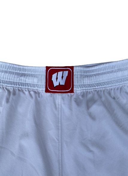 Brad Davison Wisconsin Basketball 2017 GAME WORN Shorts (Size L)