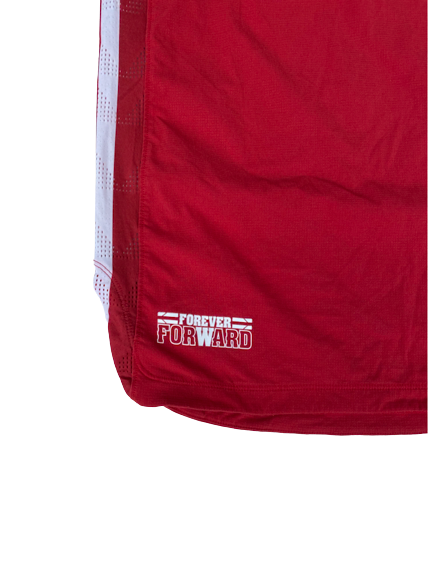 Brad Davison Wisconsin Basketball 2018 SIGNED GAME WORN Jersey (Size L)