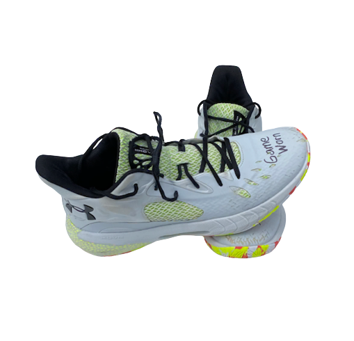 Brad Davison Wisconsin Basketball SIGNED GAME WORN Shoes (Size 13)