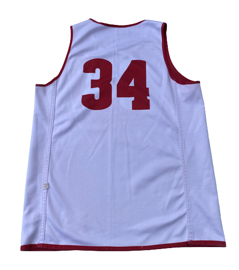 Brad Davison Wisconsin Basketball Team Exclusive Practice Worn Reversible Jersey (Size L)