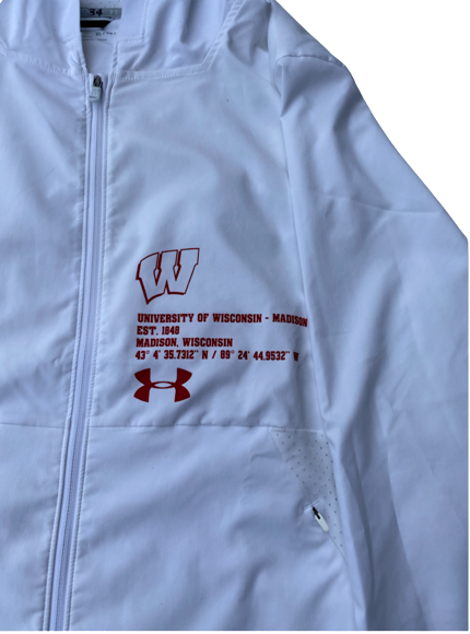 Brad Davison Wisconsin Basketball Team Issued Jacket (Size XL)