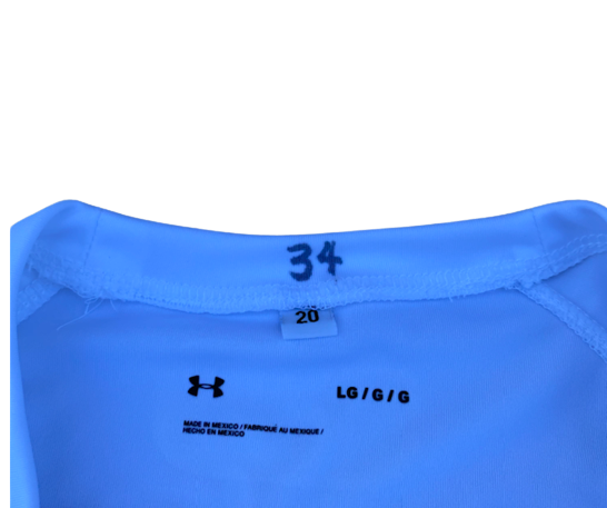 Brad Davison Wisconsin Basketball Exclusive  "UNITY" Long Sleeve Pre-Game Warm-Up Shirt (Size L)