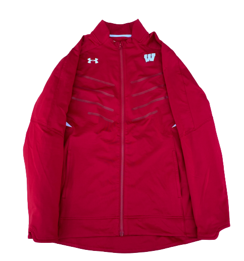 Brad Davison Wisconsin Basketball Team Issued Jacket (Size L)
