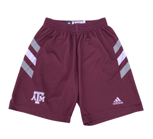 Zach Walker Texas A&M Basketball Exclusive Practice Shorts (Size L)