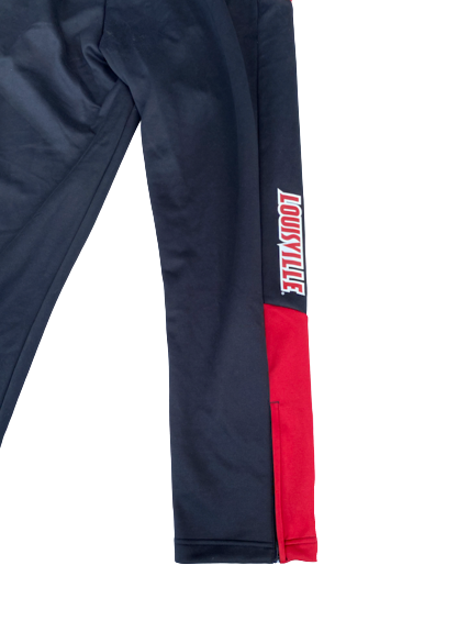 Malik Williams Louisville Basketball Team Issued Sweatpants (Size XLT)