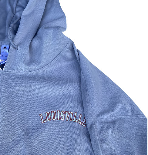Malik Williams Louisville Basketball Team Issued Sweatshirt (Size XLT)
