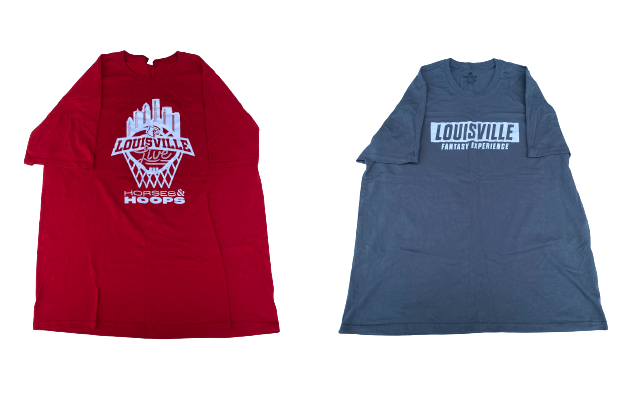 Malik Williams Louisville Basketball Set of (2) T-Shirts (Size XL & 2XL)