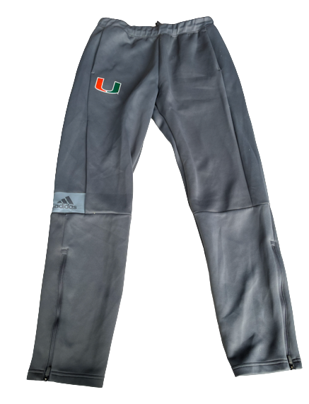 Sam Waardenburg Miami Basketball Team Issued Sweatpants (Size L)