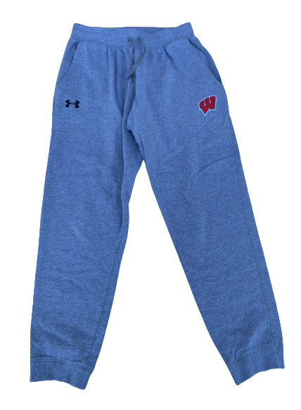 Scott Nelson Wisconsin Football Team Issued Sweatpants (Size L)