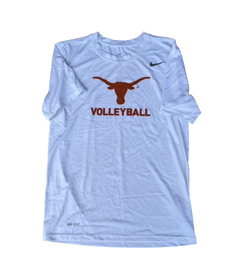 Jhenna Gabriel Texas Volleyball Team Exclusive Practice Shirt (Size S)