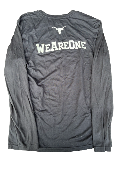 Jhenna Gabriel Texas Volleyball Team Exclusive "Black Lives Matter" Long Sleeve Warm-Up Shirt (Size M)