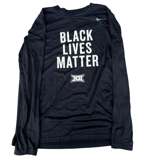 Jhenna Gabriel Texas Volleyball Team Exclusive "Black Lives Matter" Long Sleeve Warm-Up Shirt (Size M)