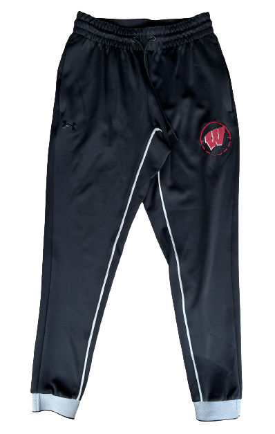 Carter Higginbottom Wisconsin Basketball Team Issued Sweatpants (Size M)