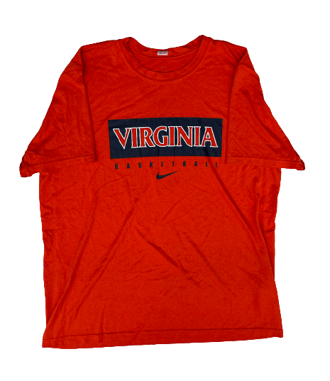Kody Stattmann Virginia Basketball Team Issued Workout Shirt (Size XL)