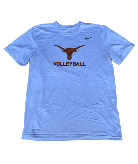 Jhenna Gabriel Texas Volleyball Team Exclusive Practice Shirt (Size M)
