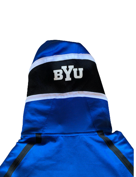 Yoeli Childs BYU Basketball Team Exclusive Travel Jacket (Size XLT)