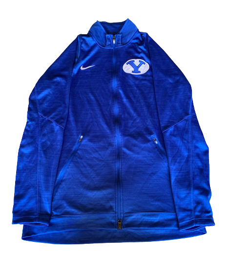 Yoeli Childs BYU Basketball Team Issued Jacket (Size XLT)