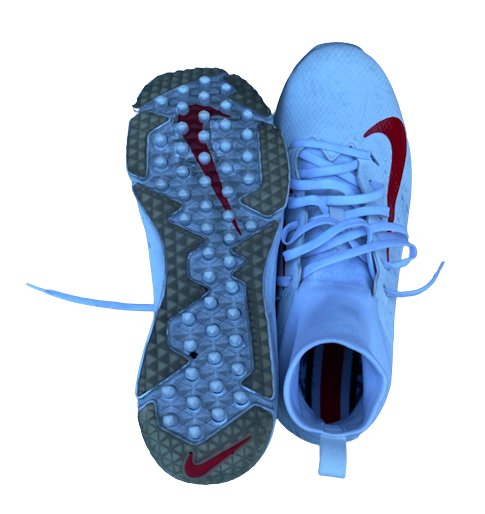 Cade Kacherski Ohio State Football Team Issued Nike Vapor Turf Shoes (Size 10.5)