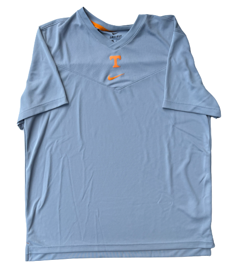 Brock Jancek Tennessee Basketball Team Issued Workout Shirt (Size XL)