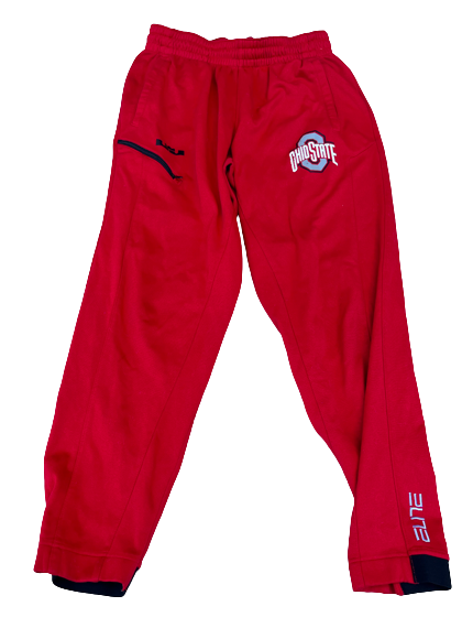 Isaiah Pryor Ohio State Football Team Exclusive "LeBron James Brand" Sweatpants (Size L)