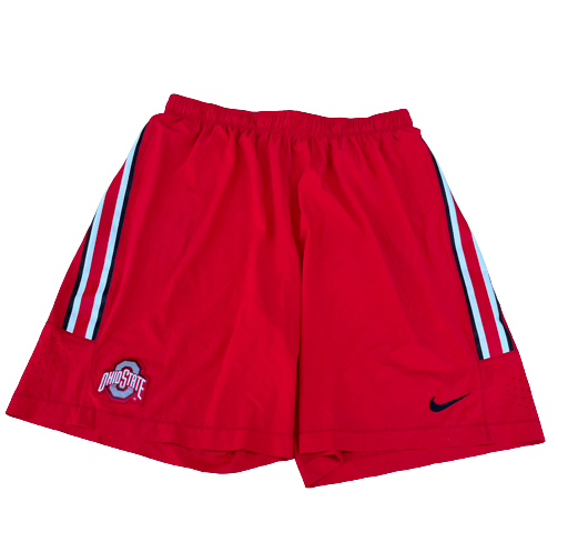 Isaiah Pryor Ohio State Football Team Issued Workout Shorts (Size 2XL)