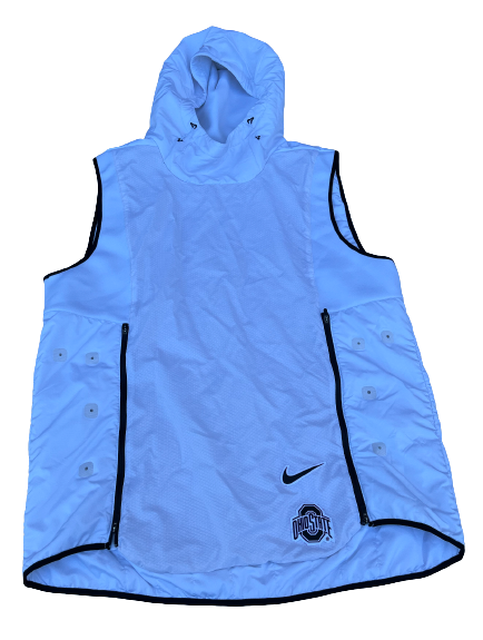 Isaiah Pryor Ohio State Football Team Exclusive Nike Aeroloft Vest (Size L)
