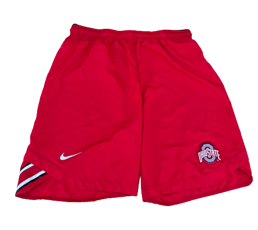 Isaiah Pryor Ohio State Football Team Issued Workout Shorts (Size L)