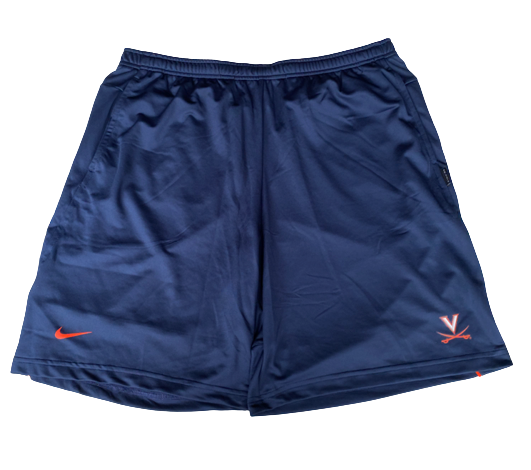 Kody Stattmann Virginia Basketball Team Issued Workout Shorts (Size XL)