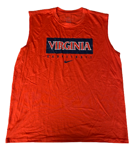 Kody Stattmann Virginia Basketball Team Issued Workout Tank (Size XL)