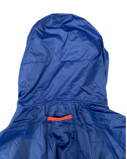 Kody Stattmann Virginia Basketball Team Issued Hooded Windbreaker Jacket (Size XL)