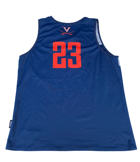 Kody Stattmann Virginia Basketball Team Exclusive Reversible Practice Jersey (Size L)