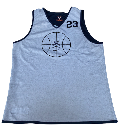 Kody Stattmann Virginia Basketball Team Exclusive Reversible Practice Jersey (Size L)