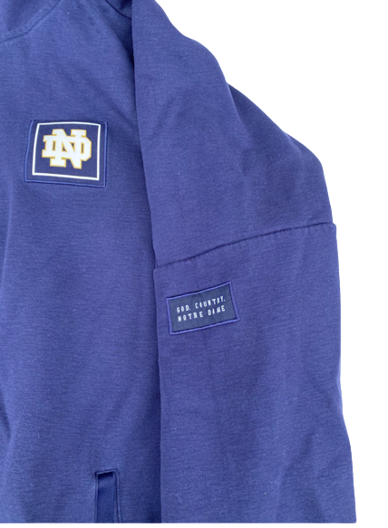 Isaiah Pryor Notre Dame Football Team Issued Sweatshirt (Size XL)