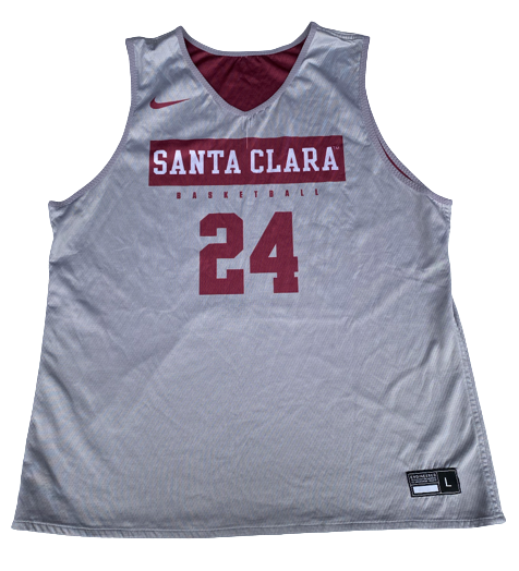 Jalen Williams Santa Clara Basketball Team Exclusive Practice Jersey (Size L)