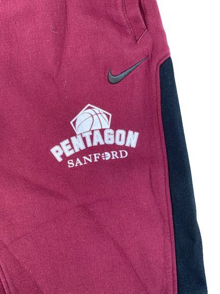 Payton Willis Minnesota Basketball Team Exclusive Sanford Pentagon Game Sweatpants (Size L)