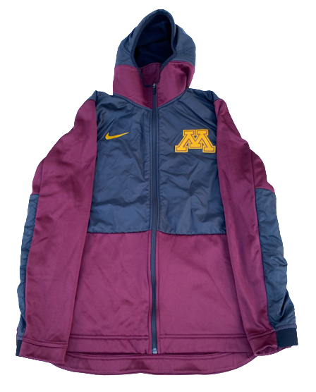 Payton Willis Minnesota Basketball Team Issued Jacket (Size L)