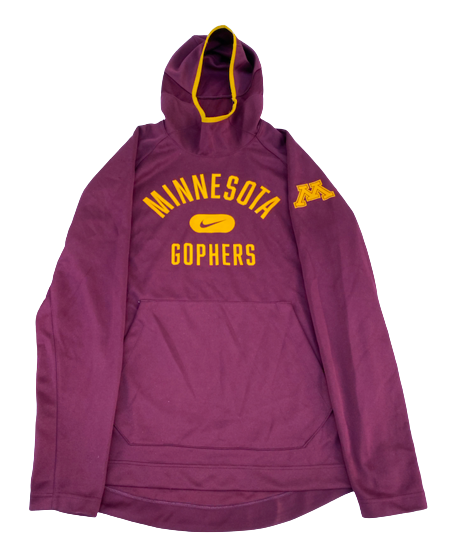 Payton Willis Minnesota Basketball Team Issued Travel Sweatshirt (Size XLT)