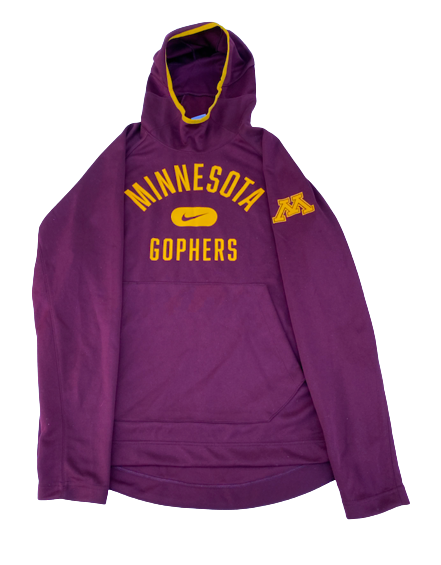 Payton Willis Minnesota Basketball Team Issued Travel Sweatshirt (Size L)