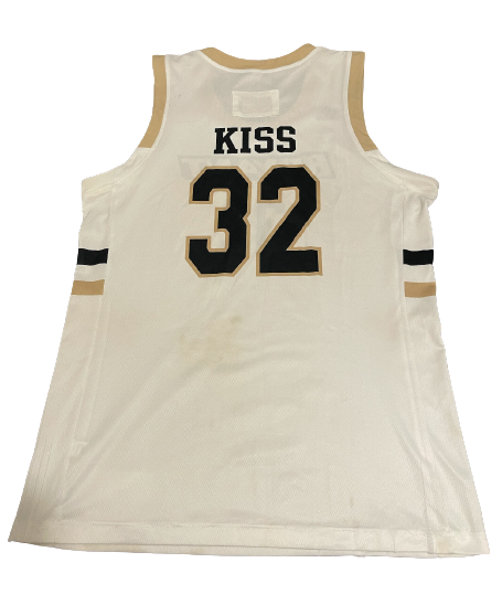 Peter Kiss Bryant Basketball GAME WORN Jersey (Size L)