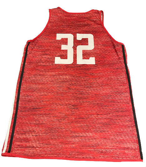 Peter Kiss Rutgers Basketball Team Exclusive Practice Jersey (Size L)