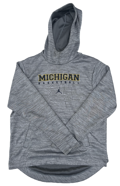 Deja Church Michigan Basketball Team Issued Sweatshirt (Size Women&