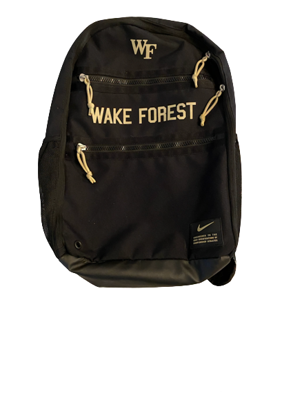Miles Lester Wake Forest Basketball Team Exclusive Travel Backpack