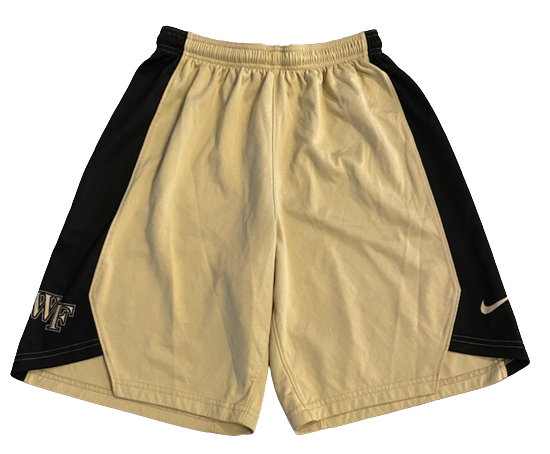 Miles Lester Wake Forest Basketball Team Exclusive Practice Shorts (Size M)