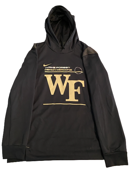 Miles Lester Wake Forest Basketball Team Issued Sweatshirt (Size L)